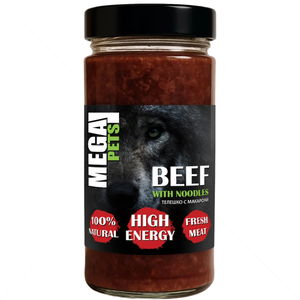 MEGA PETS Телешко месо с макарони