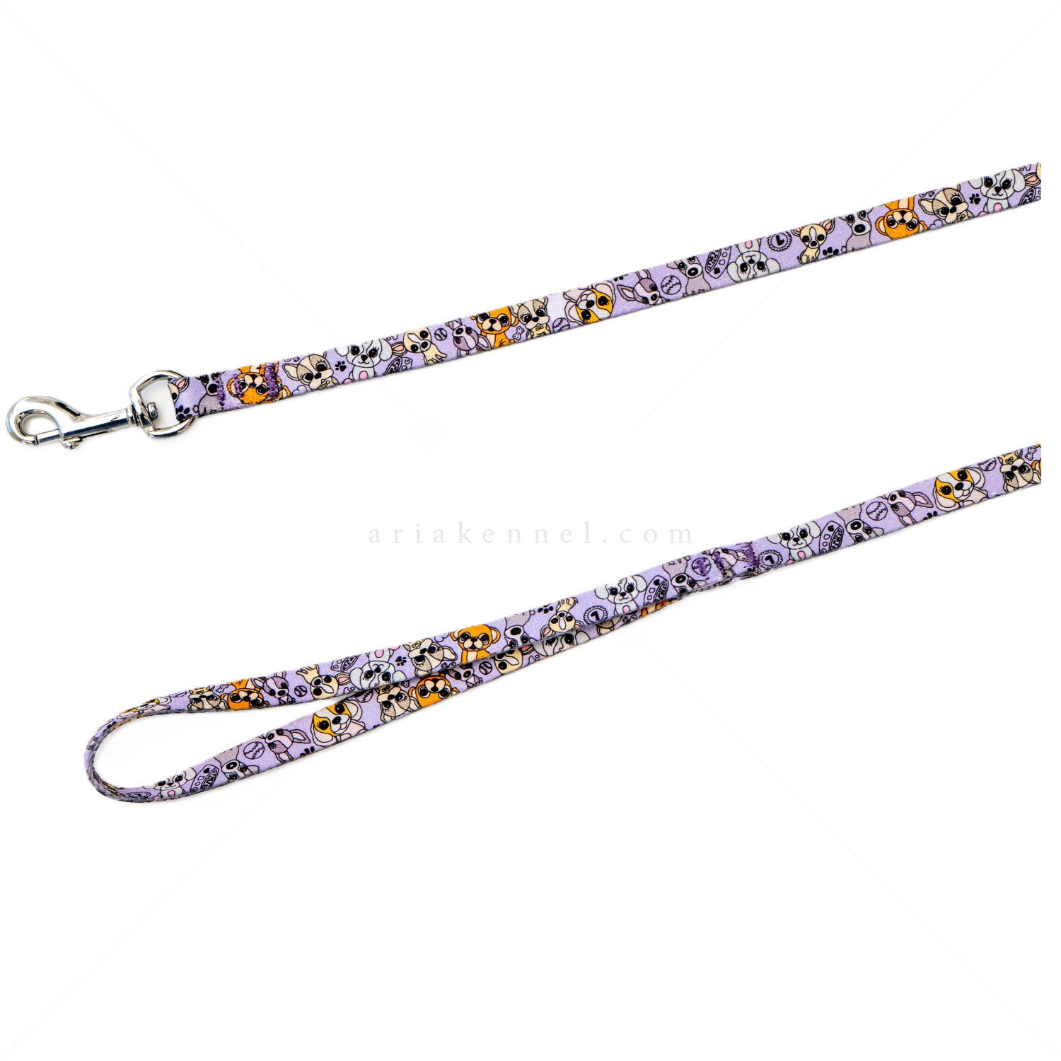 Повод ANIPRO Soft Touch Cute Puppies, размер S