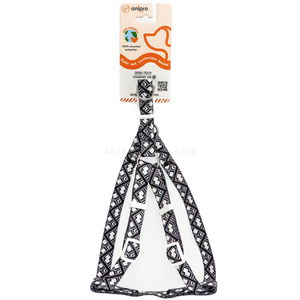 Нагръдник ANIPRO Soft Touch Ethno, лента с бяла тока