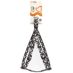 Нагръдник ANIPRO Soft Touch Ethno, размер S, лента с черна тока