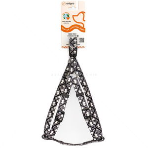 Нагръдник ANIPRO Soft Touch Ethno, размер L, лента с черна тока