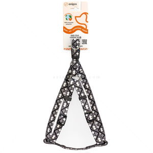 Нагръдник ANIPRO Soft Touch Ethno, лента с черна тока