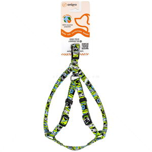 Нагръдник ANIPRO Soft Touch Dog Selfie, размер M, лента с черна тока