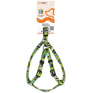 Нагръдник ANIPRO Soft Touch Dog Selfie, лента с черна тока