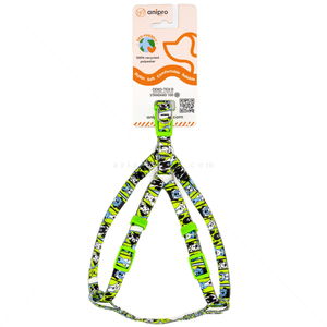 Нагръдник ANIPRO Soft Touch Dog Selfie, размер S, лента със светлозелена тока