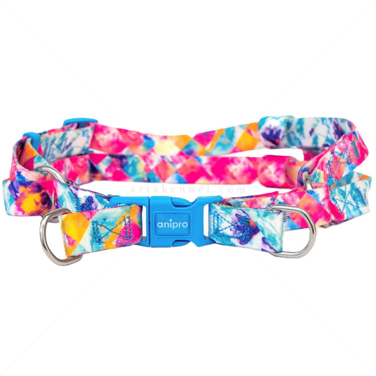 Нагръдник ANIPRO Soft Touch Bold And Beautiful, размер S, лента с тюркоазена тока