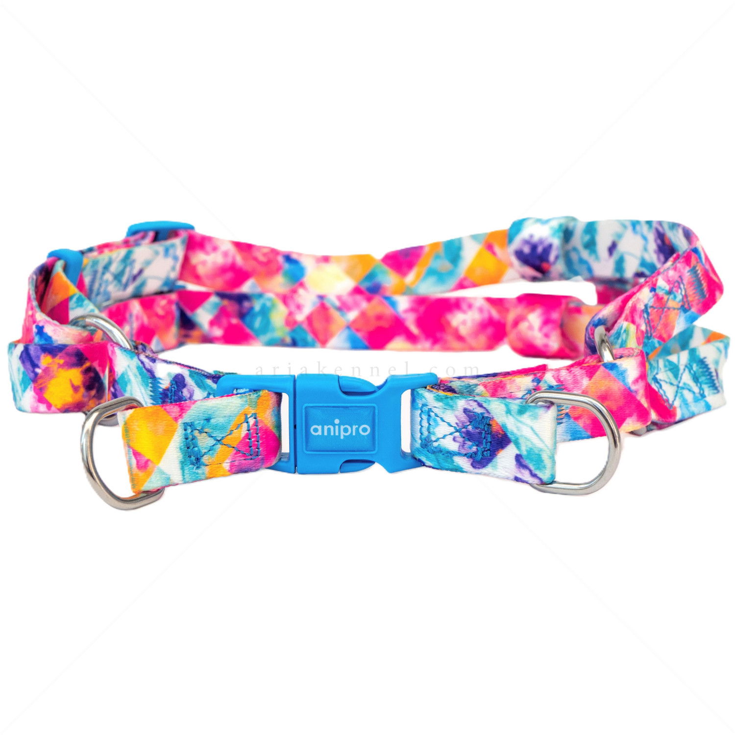 Нагръдник ANIPRO Soft Touch Bold And Beautiful, размер M, лента с тюркоазена тока