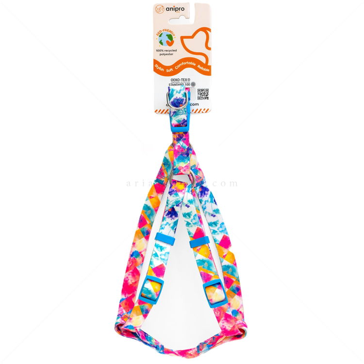 Нагръдник ANIPRO Soft Touch Bold And Beautiful, размер L, лента с тюркоазена тока