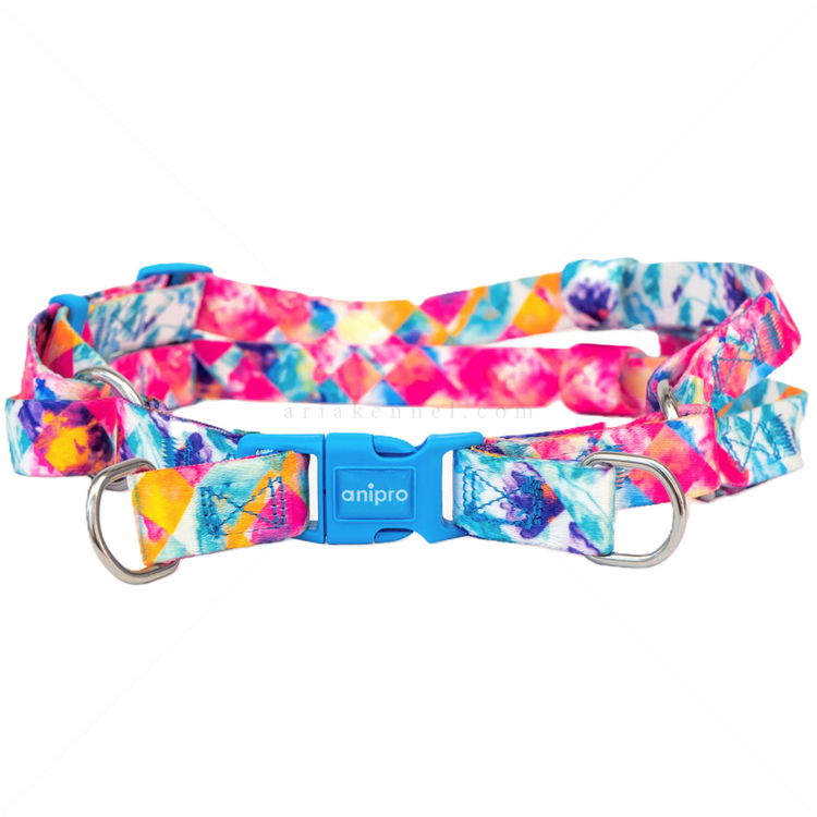 Нагръдник ANIPRO Soft Touch Bold And Beautiful, лента с тюркоазена тока