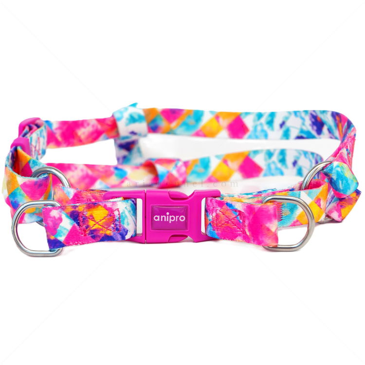 Нагръдник ANIPRO Soft Touch Bold And Beautiful, размер L, лента с цикламена тока