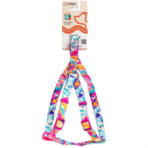 Нагръдник ANIPRO Soft Touch Bold And Beautiful, лента с цикламена тока