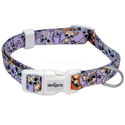 Нашийник ANIPRO Soft Touch Cute Puppies, с бяла тока