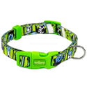 Нашийник ANIPRO Soft Touch Dog Selfie, размер S, със светлозелена тока