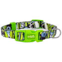 Нашийник ANIPRO Soft Touch Dog Selfie, със светлозелена тока