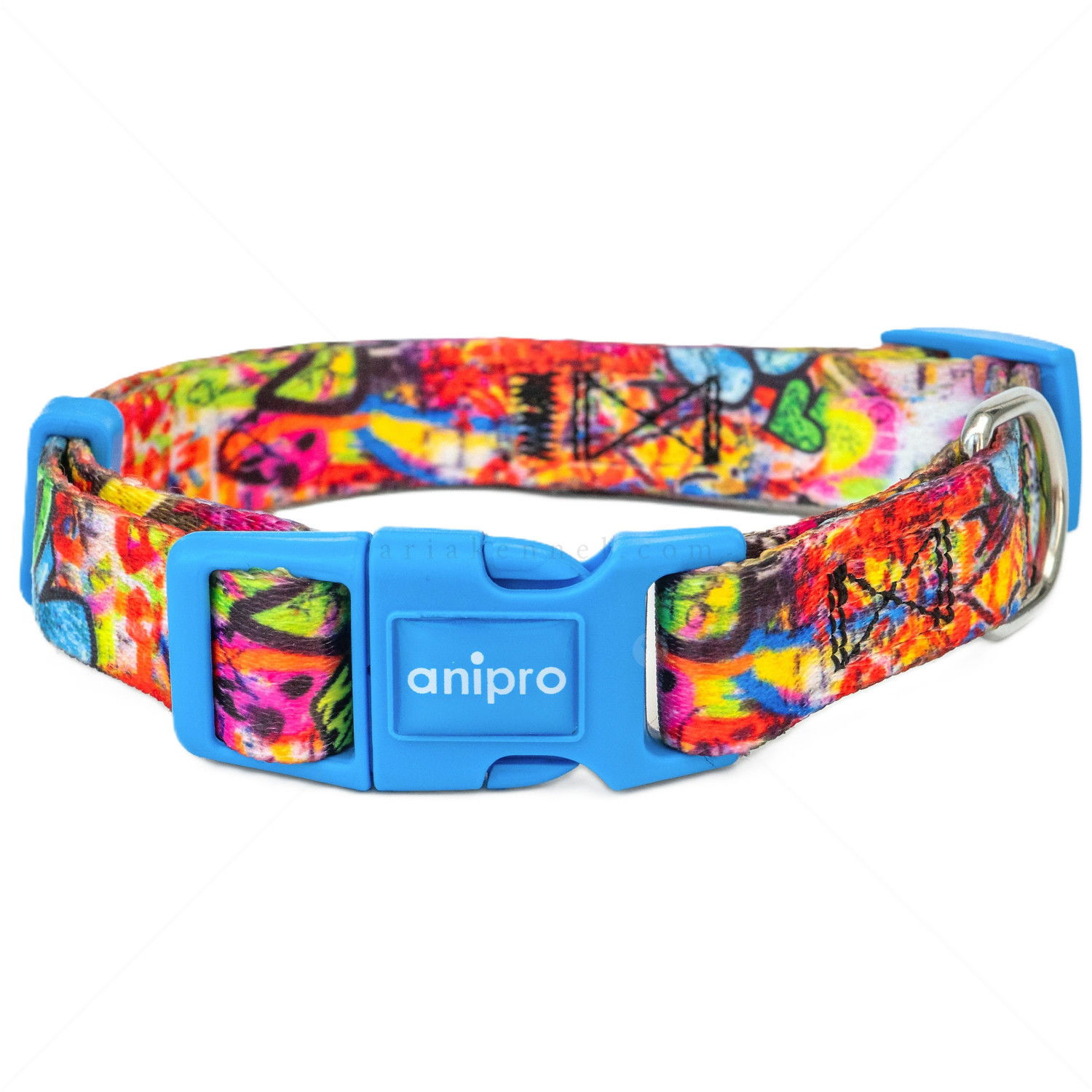 Нашийник ANIPRO Soft Touch Dog Of The City, с тюркоазена тока