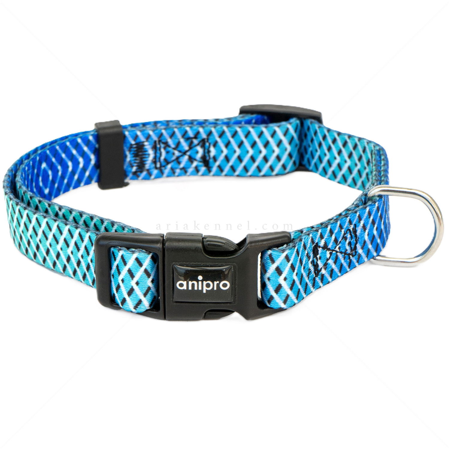 Нашийник ANIPRO Soft Touch Let's Go, с черна тока