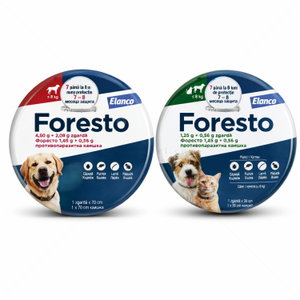 Противопаразитна каишка за куче FORESTO 70 см