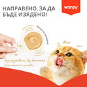 Лъжичка с кремообразно лакомство със сьомга WANPY Creamy Treat Salmon