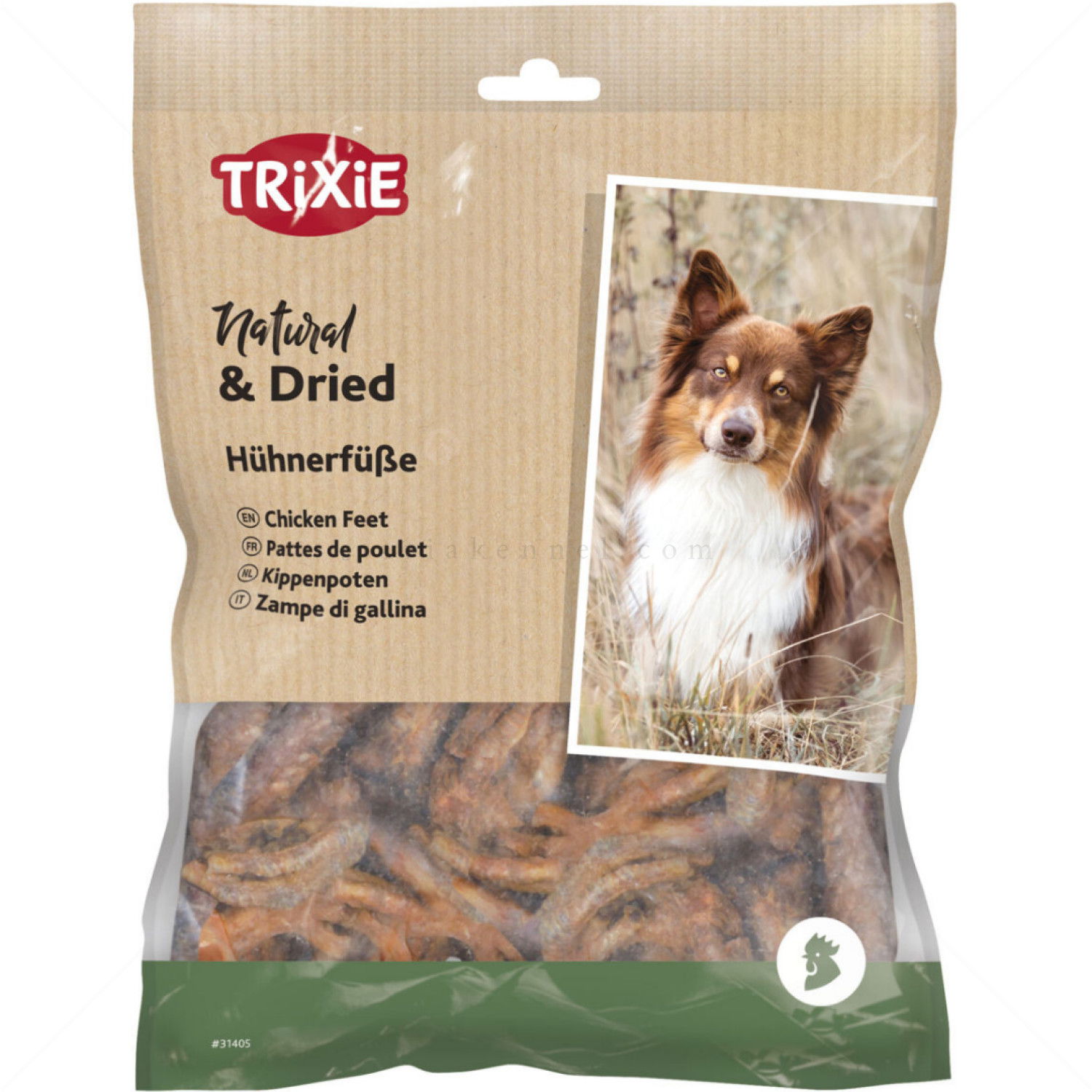 Пилешки крака TRIXIE Natural & Dried Chicken Feet