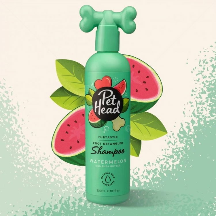 Шампоан за лесно разресване с диня и масло от ший PET HEAD Furtastic Knot Detangler Shampoo