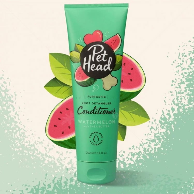 Балсам за лесно разресване с диня и масло от ший PET HEAD Furtastic Knot Detangler Conditioner
