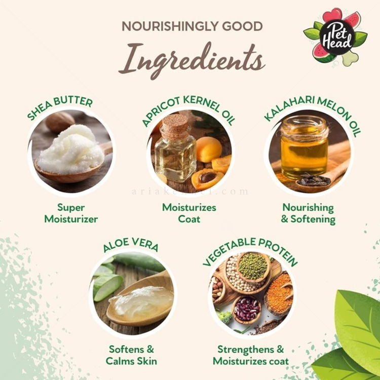 Спрей за лесно разресване с диня и масло от ший PET HEAD Furtastic Knot Detangler Spray