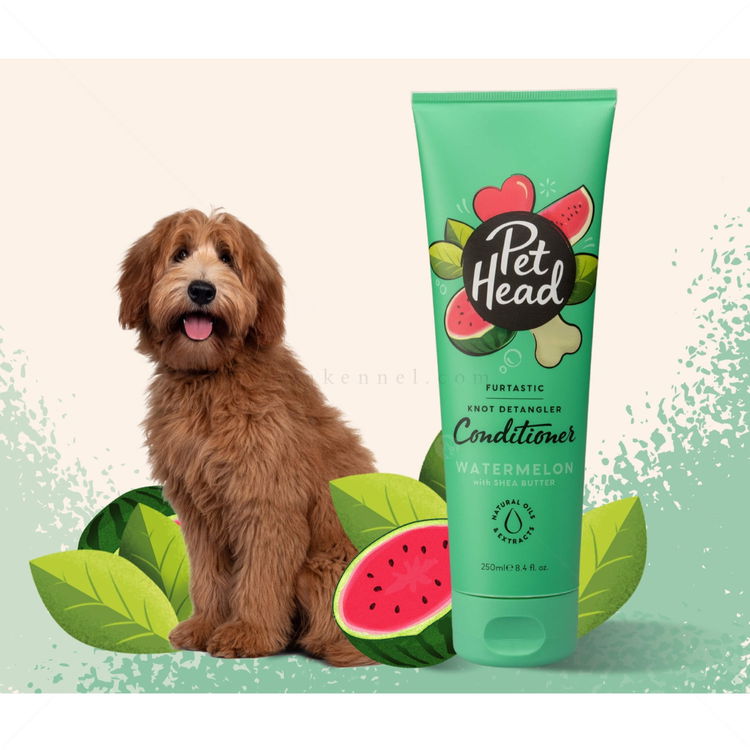 Балсам за лесно разресване с диня и масло от ший PET HEAD Furtastic Knot Detangler Conditioner