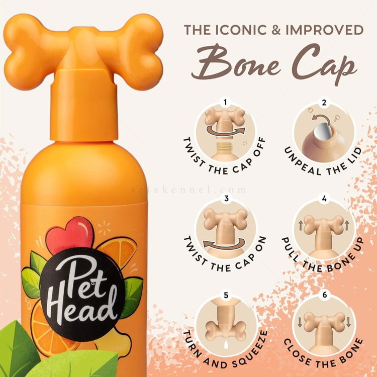 Дезодориращ шампоан с портокал и алое вера PET HEAD Ditch The Dirt Deodorizing Shampoo