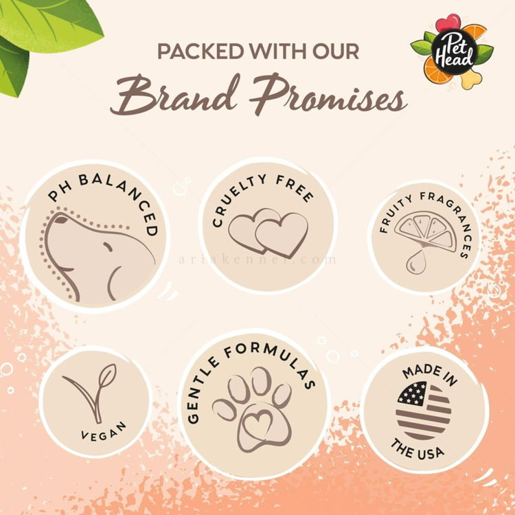 Дезодориращ шампоан с портокал и алое вера PET HEAD Ditch The Dirt Deodorizing Shampoo