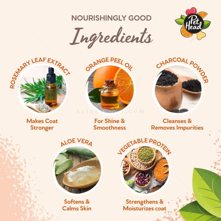 Дезодориращ балсам с портокал и алое вера PET HEAD Ditch The Dirt Deodorizing Conditioner