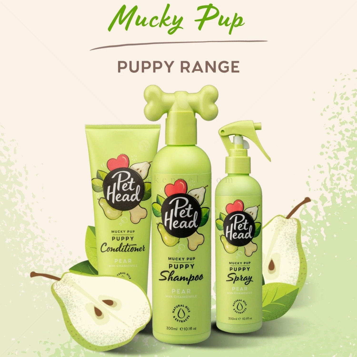 Шампоан за малки кученца с круша и лайка PET HEAD Mucky Puppy Shampoo