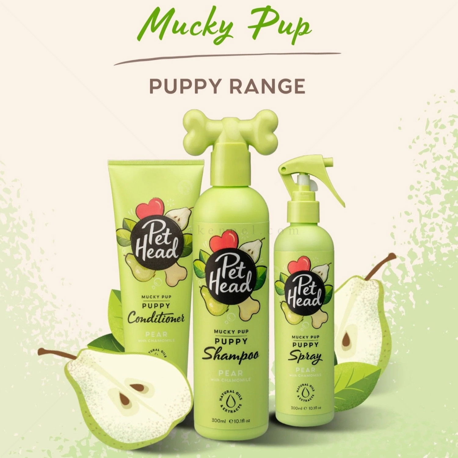 Балсам за малки кученца с круша и лайка PET HEAD Mucky Puppy Conditioner