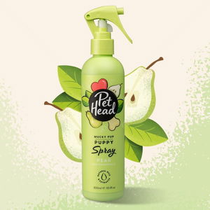 Дезодориращ спрей за малки кученца с круша и лайка PET HEAD Mucky Puppy Spray