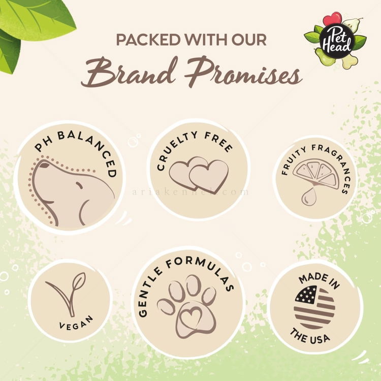 Дезодориращ спрей за малки кученца с круша и лайка PET HEAD Mucky Puppy Spray