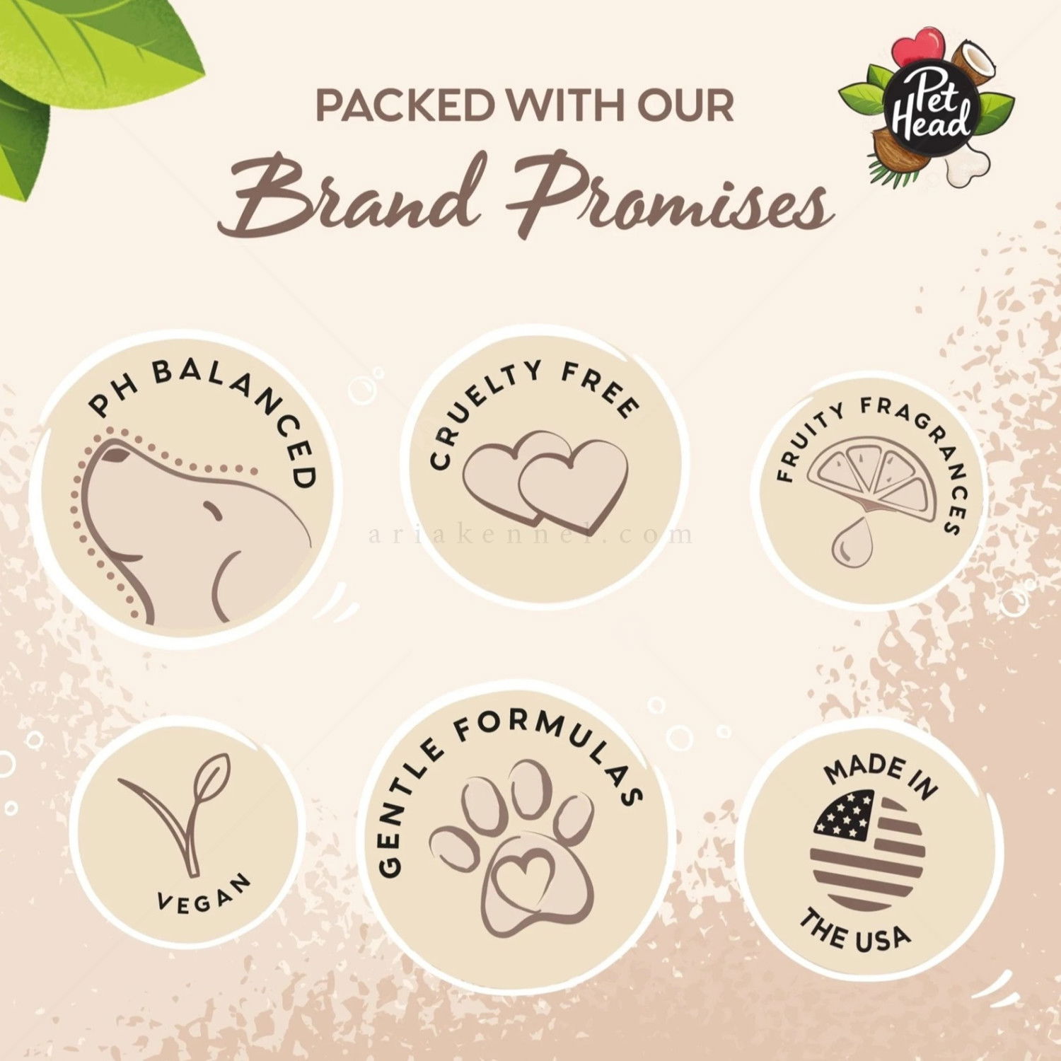 Дезодориращ спрей за кучета с чувствителна кожа с кокос и масло от марула PET HEAD Sensitive Soul Delicate Skin Spray