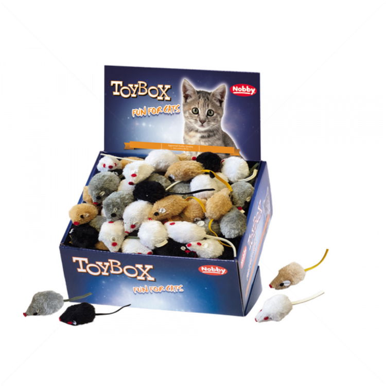 NOBBY Играчка Плюшена мишка, различни цветове