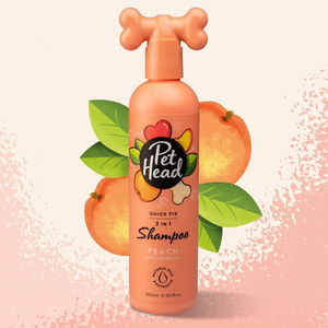 2в1 Шампоан с балсам с праскова и арганово масло PET HEAD Quick Fix 2in1 Shampoo