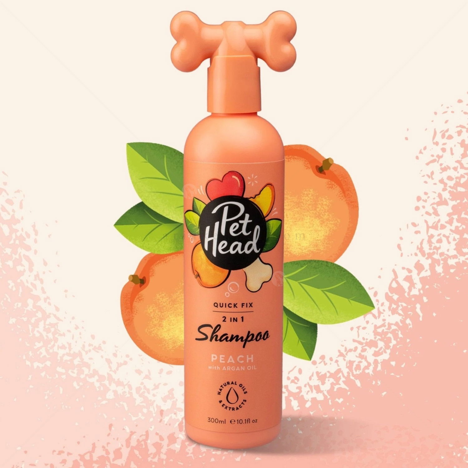 2в1 Шампоан с балсам с праскова и арганово масло PET HEAD Quick Fix 2in1 Shampoo