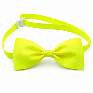 Папийонка MINA PET, жълт неон