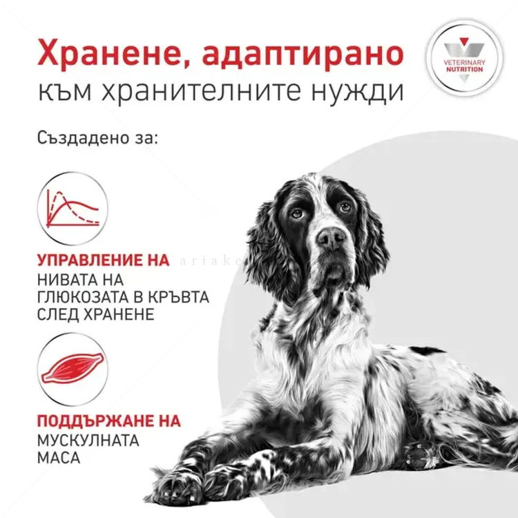 ROYAL CANIN Veterinary Dog Glycobalance 12 кг