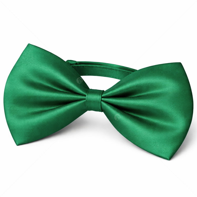 Папийонка от текстил MINA PET, масленозелена