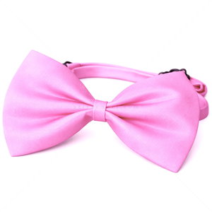 Папийонка от текстил MINA PET, светлорозова