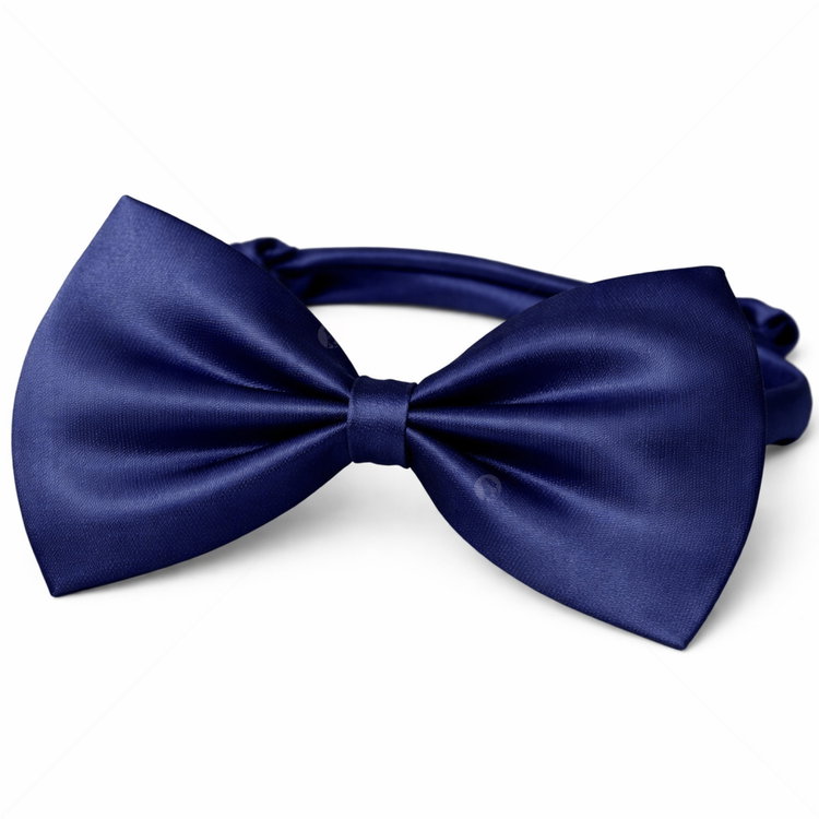 Папийонка от текстил MINA PET, синя