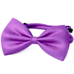 Папийонка от текстил MINA PET, лилава