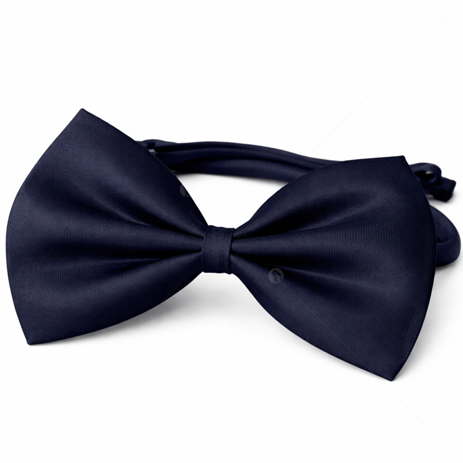 Папийонка от текстил MINA PET, тъмносиня