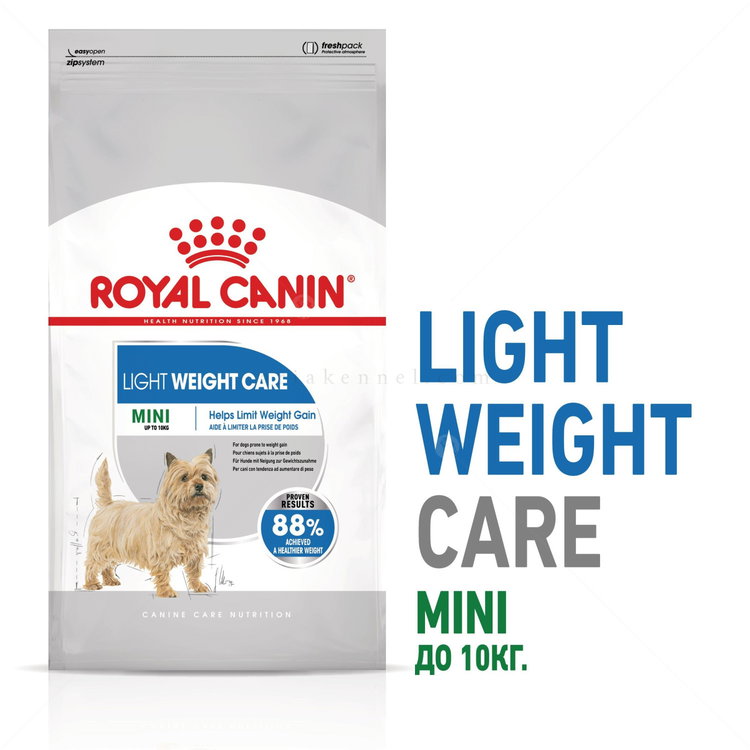 ROYAL CANIN Mini Light Weightcare - 3 кг