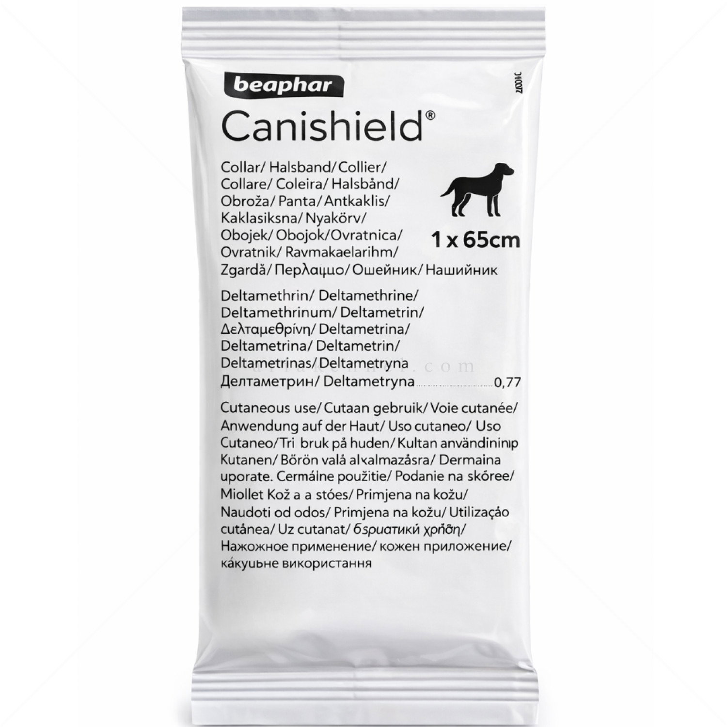 Противопаразитна каишка за куче BEAPHAR Canishield 65 см