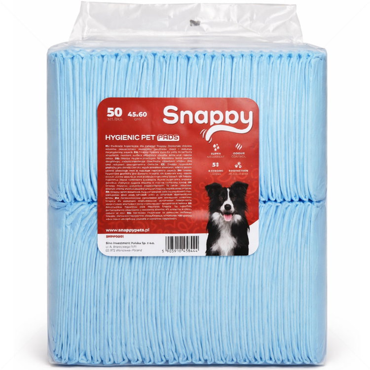 Хигиенни подложки/Пелени за кучета, размер M, SNAPPY