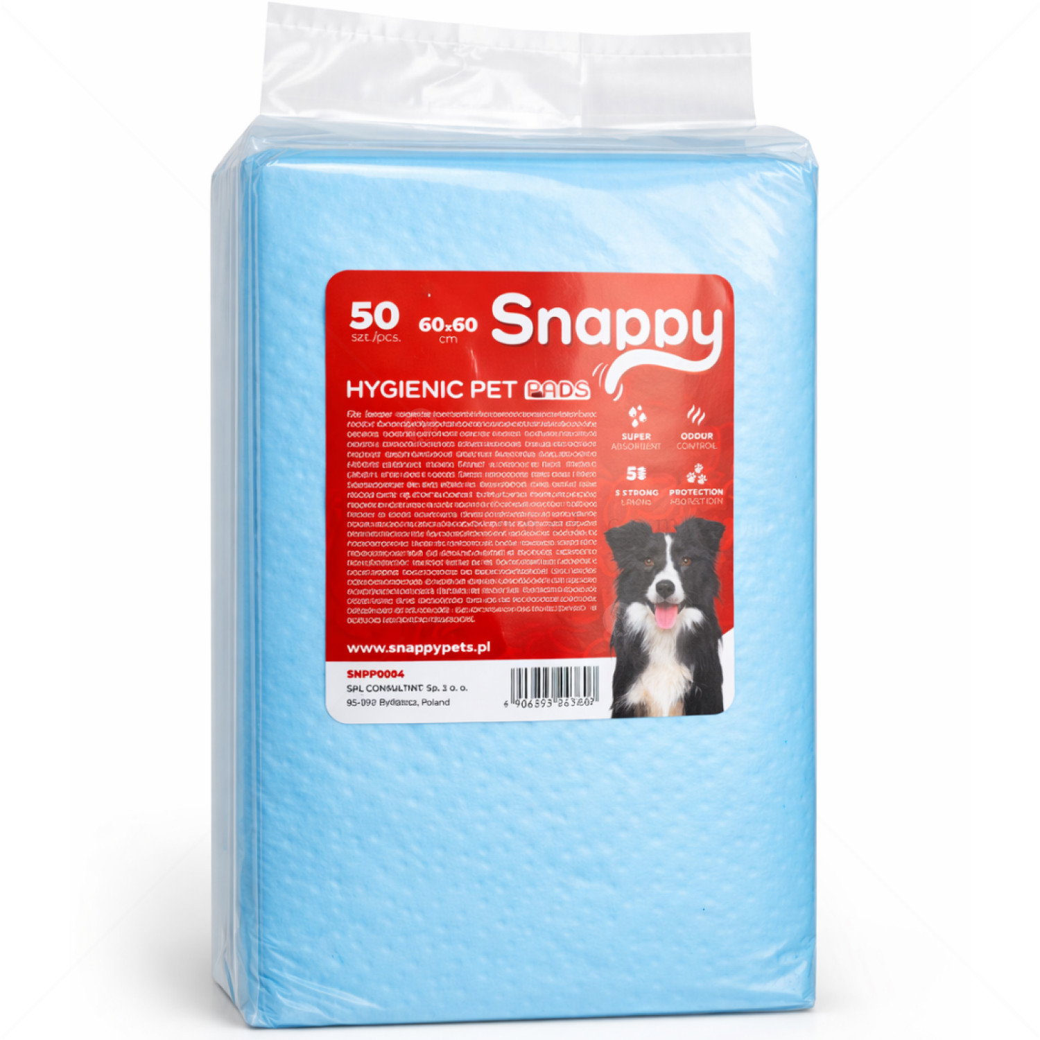 Хигиенни подложки/Пелени за кучета, размер L, SNAPPY