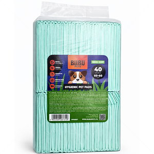 Хигиенни подложки/Пелени за кучета с аромат на трева, размер L, BUBU